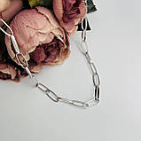 Срібне кольє Proba з без каменів, вага виробу 22,31 г (2104544) 450500 розмір, фото 3