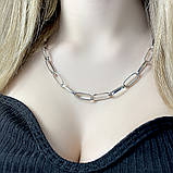 Срібне кольє Proba з без каменів, вага виробу 22,31 г (2104544) 450500 розмір, фото 4