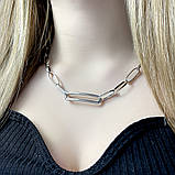 Срібне кольє Proba з без каменів, вага виробу 24,51 гр (2104568) 450 розмір, фото 4