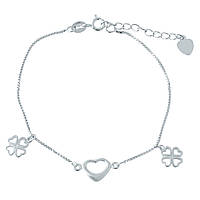 Срібний браслет на ногу Proba з без каменів, вага виробу 2,48 г (1952771) 2326 розмір