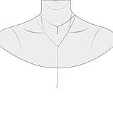 Срібне кольє Proba з без каменів, вага виробу 4,57 г (1952856) 450500 розмір, фото 2