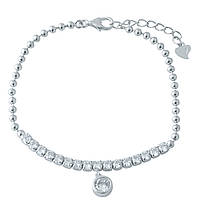 Срібний браслет Proba з фіанітами, вага виробу 4,61 гр (1956083) 1720 розмір