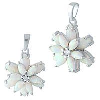 Срібна підвіска Proba з опалом (1963043)