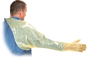 Рукавиці одноразові для інсемінації з захисним рукавом KRUUSE KRU-RVETO