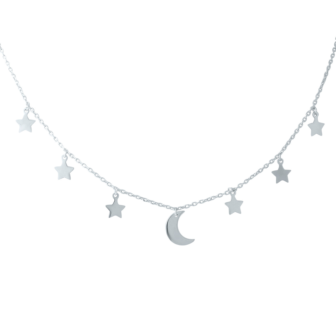 Срібне кольє Proba з без каменів, вага виробу 3,1 гр (1966891) 450480 розмір, фото 1