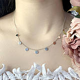 Срібне кольє Proba з без каменів, вага виробу 2,95 г (1967027) 400450 розмір, фото 3