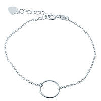 Срібний браслет Proba з без каменів, вага виробу 1,6 г (1967034) 1720 розмір