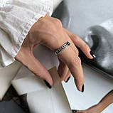 Срібне кільце Proba із сапфіром nano 0.518ct, вага виробу 2,74 г (2189015) 16.5 розмір, фото 7