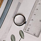 Срібне кільце Proba із сапфіром nano 0.536ct, вага виробу 1,85 г (2189053) 17 розмір, фото 4