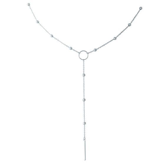 Срібне кольє Proba з без каменів, вага виробу 3,44 гр (1967065) 450500 розмір, фото 1