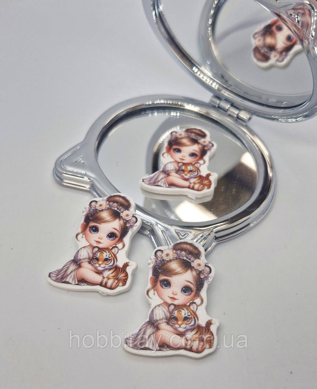 Серединка для бантиків. (планер, кабашон) 1 шт., фото 1