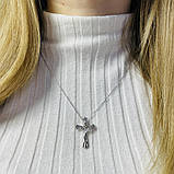 Срібне кольє Proba з без каменів, вага виробу 5,18 г (2109280) 450500 розмір, фото 3