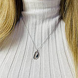 Срібне кольє Proba з без каменів, вага виробу 4,91 гр (2109303) 450500 розмір, фото 3