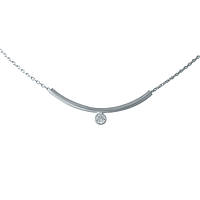 Срібне кольє Proba з фіанітами, вага виробу 4,71 гр (1976760) 380400 розмір