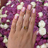 Срібне кільце Proba з цитрином nano 1.292ct, вага виробу 2,25 г (2171867) 18 розмір, фото 5