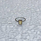 Срібне кільце Proba з цитрином nano 1.292ct, вага виробу 2,25 г (2171867) 18 розмір, фото 7