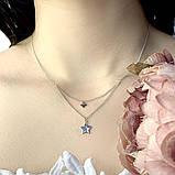 Срібне кольє Proba з без каменів, вага виробу 2,51 г (1993705) 400450 розмір, фото 3