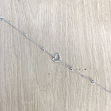 Срібний браслет Proba з без каменів, вага виробу 1,71 г (1994139) 1720 розмір, фото 2