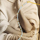 Срібний браслет Proba з натуральним топазом 14.515ct, вага виробу 4,14 г (2118190) 2025 розмір, фото 2