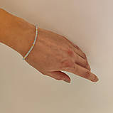 Срібний браслет Proba з натуральним топазом 14.515ct, вага виробу 4,14 г (2118190) 2025 розмір, фото 5