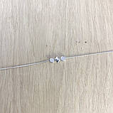 Срібний браслет Proba з без каменів, вага виробу 2 г (1994214) 1720 розмір, фото 2