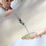 Срібний браслет Proba з без каменів, вага виробу 2 г (1994214) 1720 розмір, фото 3