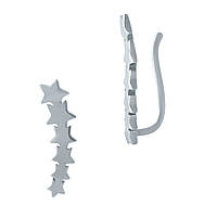 Срібні сережки Proba без каменів (1999516)