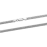Срібний ланцюжок Proba з без каменів, вага виробу 14,2 г (2172239) 500 розмір