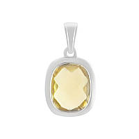 Срібна підвіска Proba з цитрином nano (2189909)