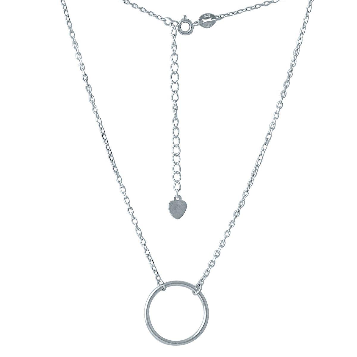 Срібне кольє Proba з без каменів, вага виробу 2,42 г (2005612) 350400 розмір, фото 1