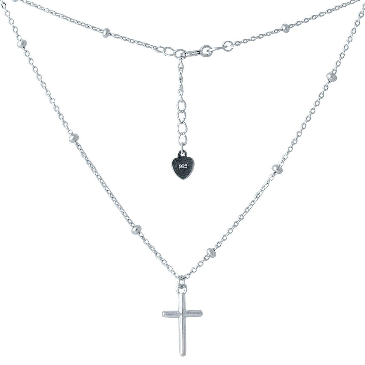 Срібне кольє Proba з без каменів, вага виробу 3,25 г (2005636) 400450 розмір, фото 1