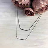 Срібне кольє Proba з без каменів, вага виробу 8,06 г (2005667) 440480 розмір, фото 2