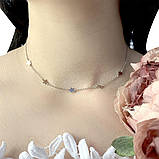 Срібне кольє Proba з без каменів, вага виробу 2,21 г (2005773) 400450 розмір, фото 3