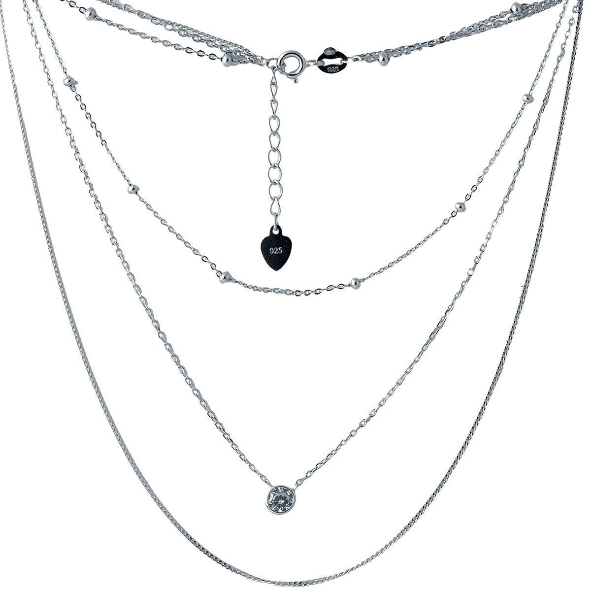 Срібне кольє Proba з фіанітами, вага виробу 5,06 г (2005780) 480 розмір, фото 1