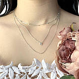 Срібне кольє Proba з фіанітами, вага виробу 5,06 г (2005780) 480 розмір, фото 3