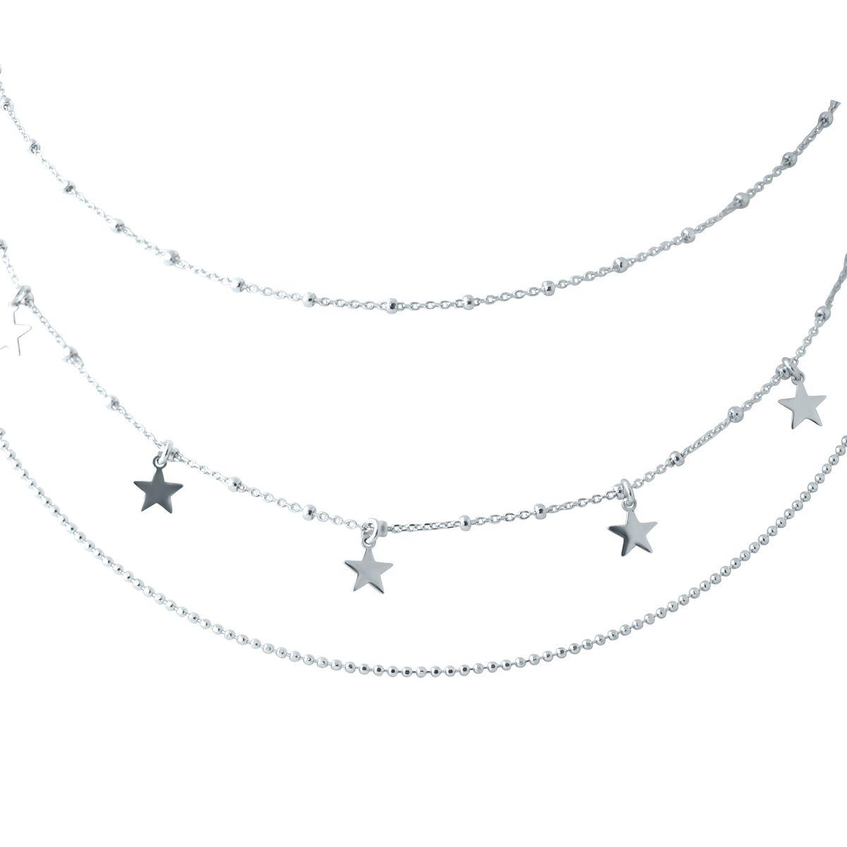 Срібне кольє Proba з без каменів, вага виробу 10,41 г (2006060) 450500 розмір, фото 1