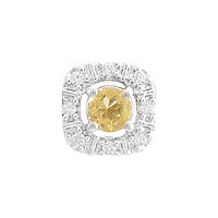 Срібна підвіска Proba з цитрином nano 0.305ct (2190073)