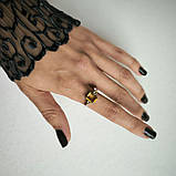 Срібне кільце Proba з цитрином nano 1.883ct, вага виробу 2,26 г (2190080) 18 розмір, фото 6