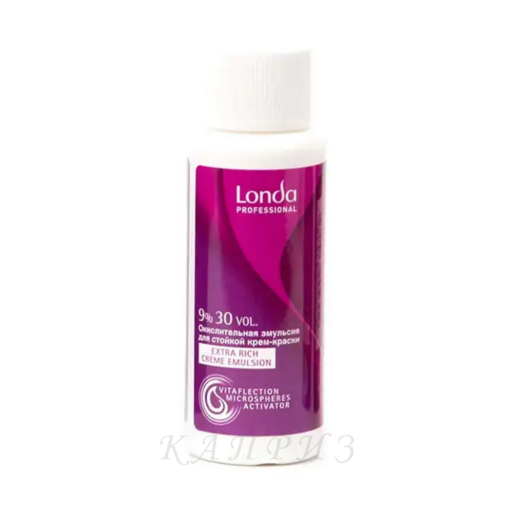 Окисна емульсія Londa Professional Londacolor Permanent Cream 9% 30 vol 60 ml, фото 1