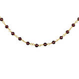 Срібне кольє Proba з натуральним гранатом 18.85ct, вага виробу 5,34 г (2126256) 450500 розмір, фото 2