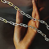 Срібне кольє Proba з без каменів, вага виробу 22,22 г (2126331) 500 розмір, фото 4