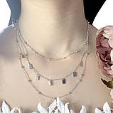 Срібне кольє Proba з без каменів, вага виробу 8,01 г (2014270) 450480 розмір, фото 3