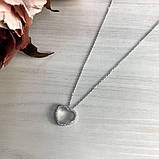 Срібне кольє Proba з фіанітами, вага виробу 3,05 г (2014973) 400450 розмір, фото 2