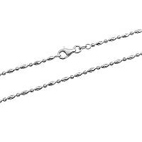 Срібний ланцюжок Proba з без каменів, вага виробу 4,42 г (2173144) 400 розмір