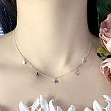 Срібне кольє Proba з без каменів, вага виробу 2,28 г (2016489) 400450 розмір, фото 3