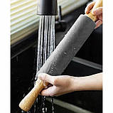 Силіконова дошка кухонна Ruhhy 23760, 70×50см, з валиком, фото 8