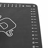 Силіконова дошка кухонна Ruhhy 23760, 70×50см, з валиком, фото 6