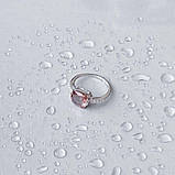 Срібне кільце Proba зі Султаніт султанітом, вага виробу 2,54 г (2020080) 17.5 розмір, фото 2