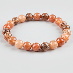 Сонячний камінь Ø10 браслет, 0271ТС