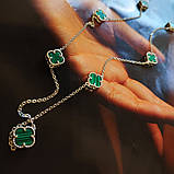 Срібне кольє Proba з малахітом, вага виробу 9,68 г (2128823) 600 розмір, фото 2